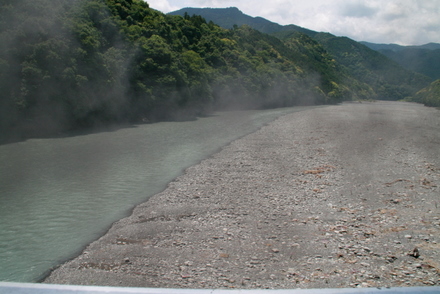 川根温泉のあたり