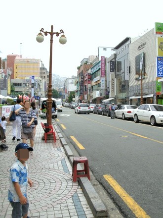 釜山の街