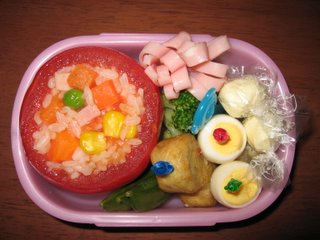 トマトカップのお弁当