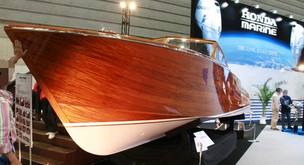 木製のボート